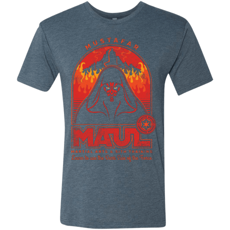 T-Shirts Indigo / Small Maul Martial Arts Men's Triblend T-Shirt