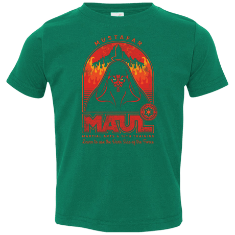 T-Shirts Kelly / 2T Maul Martial Arts Toddler Premium T-Shirt