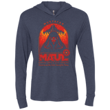 T-Shirts Vintage Navy / X-Small Maul Martial Arts Triblend Long Sleeve Hoodie Tee