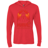 T-Shirts Vintage Red / X-Small Maul Martial Arts Triblend Long Sleeve Hoodie Tee