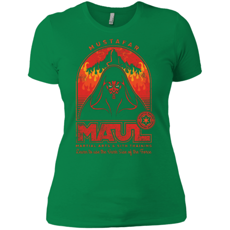 T-Shirts Kelly Green / X-Small Maul Martial Arts Women's Premium T-Shirt