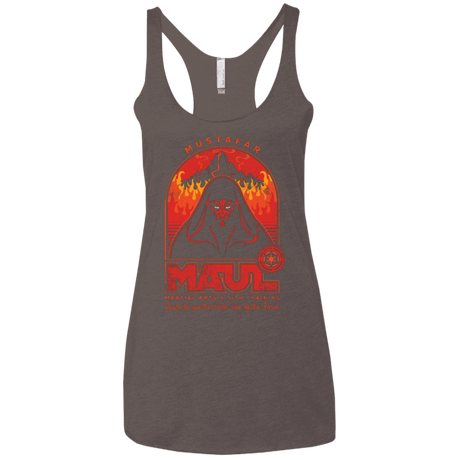 T-Shirts Macchiato / X-Small Maul Martial Arts Women's Triblend Racerback Tank