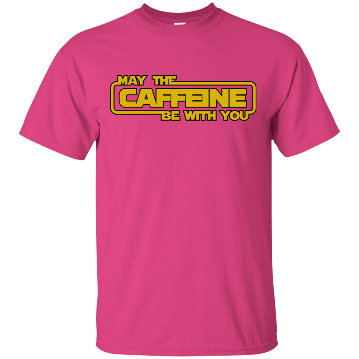 T-Shirts Heliconia / S May the Caffeine Be with You T-Shirt