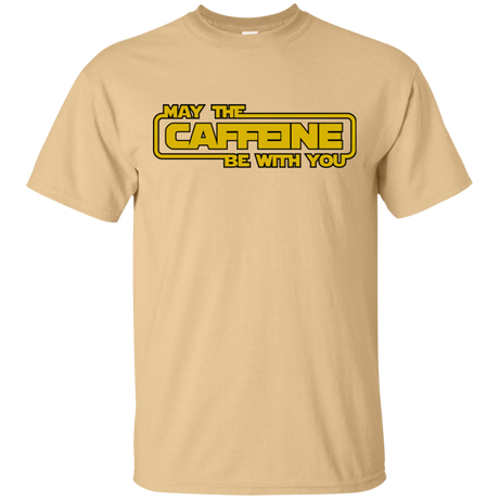 T-Shirts Vegas Gold / S May the Caffeine Be with You T-Shirt