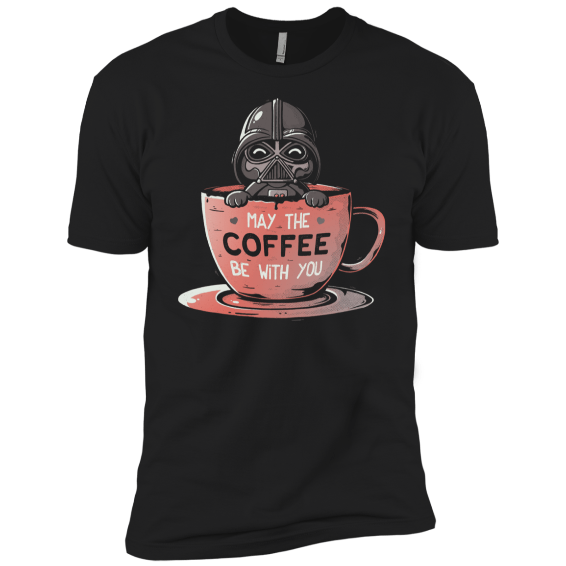 T-Shirts Black / YXS May The Coffee Be With You Boys Premium T-Shirt