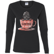 T-Shirts Black / S May The Coffee Be With You Women's Long Sleeve T-Shirt