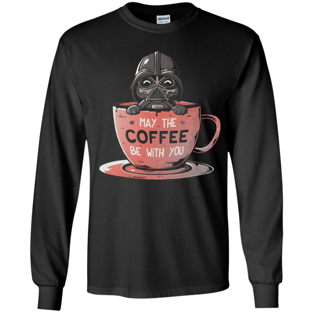 T-Shirts Black / YS May The Coffee Be With You Youth Long Sleeve T-Shirt