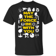 T-Shirts Black / YXS May The Force Be With You Youth T-Shirt
