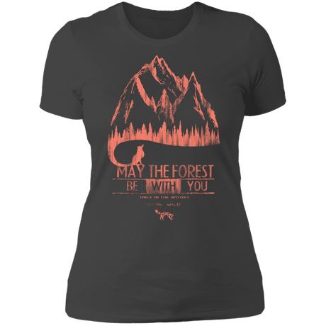 T-Shirts Heavy Metal / S May The Forest Be With You Mountains Women's Premium T-Shirt