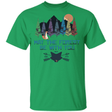 T-Shirts Irish Green / S May The Forest Be With You One Red Fox T-Shirt
