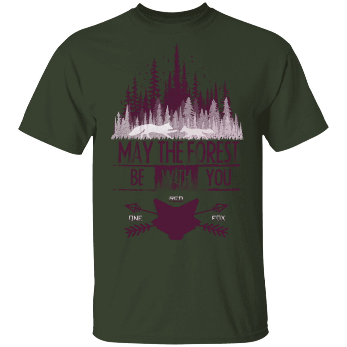 T-Shirts Forest / S May The Forest Be With You T-Shirt