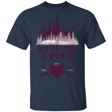 T-Shirts Navy / S May The Forest Be With You T-Shirt
