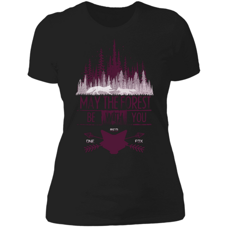 T-Shirts Black / S May The Forest Be With You Women's Premium T-Shirt