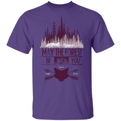 T-Shirts Purple / YXS May The Forest Be With You Youth T-Shirt