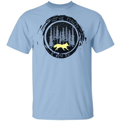 T-Shirts Light Blue / S May The Forest Force Be With You T-Shirt