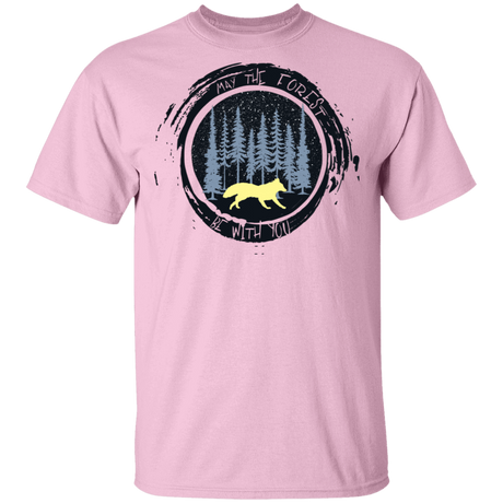T-Shirts Light Pink / S May The Forest Force Be With You T-Shirt