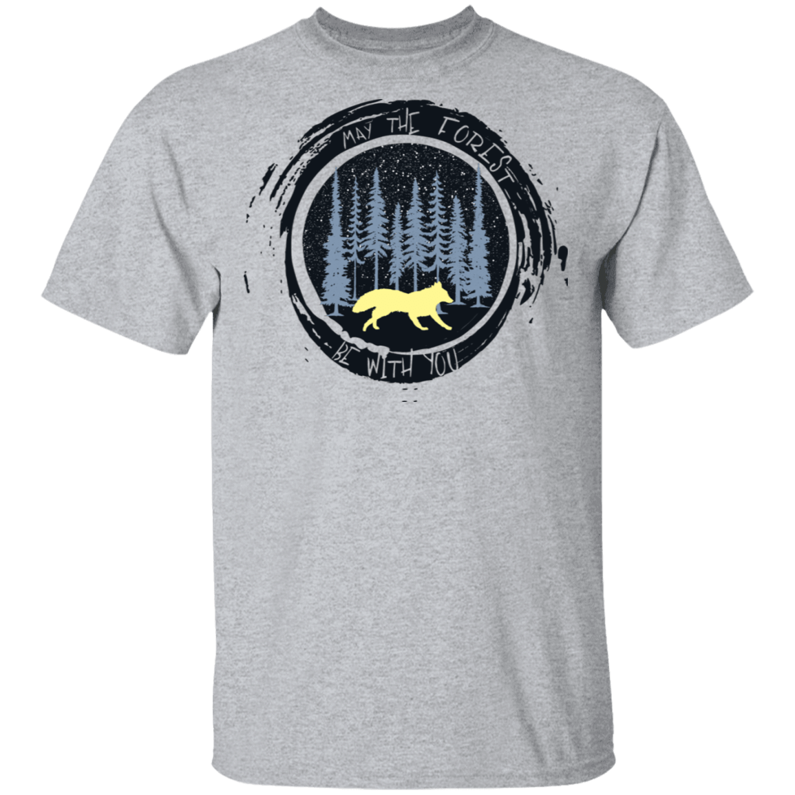 T-Shirts Sport Grey / S May The Forest Force Be With You T-Shirt