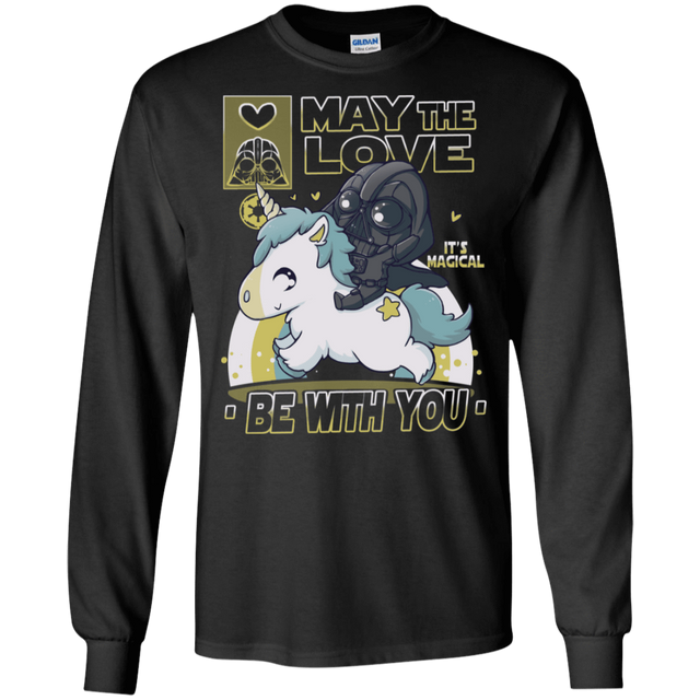 T-Shirts Black / S May the Love Men's Long Sleeve T-Shirt