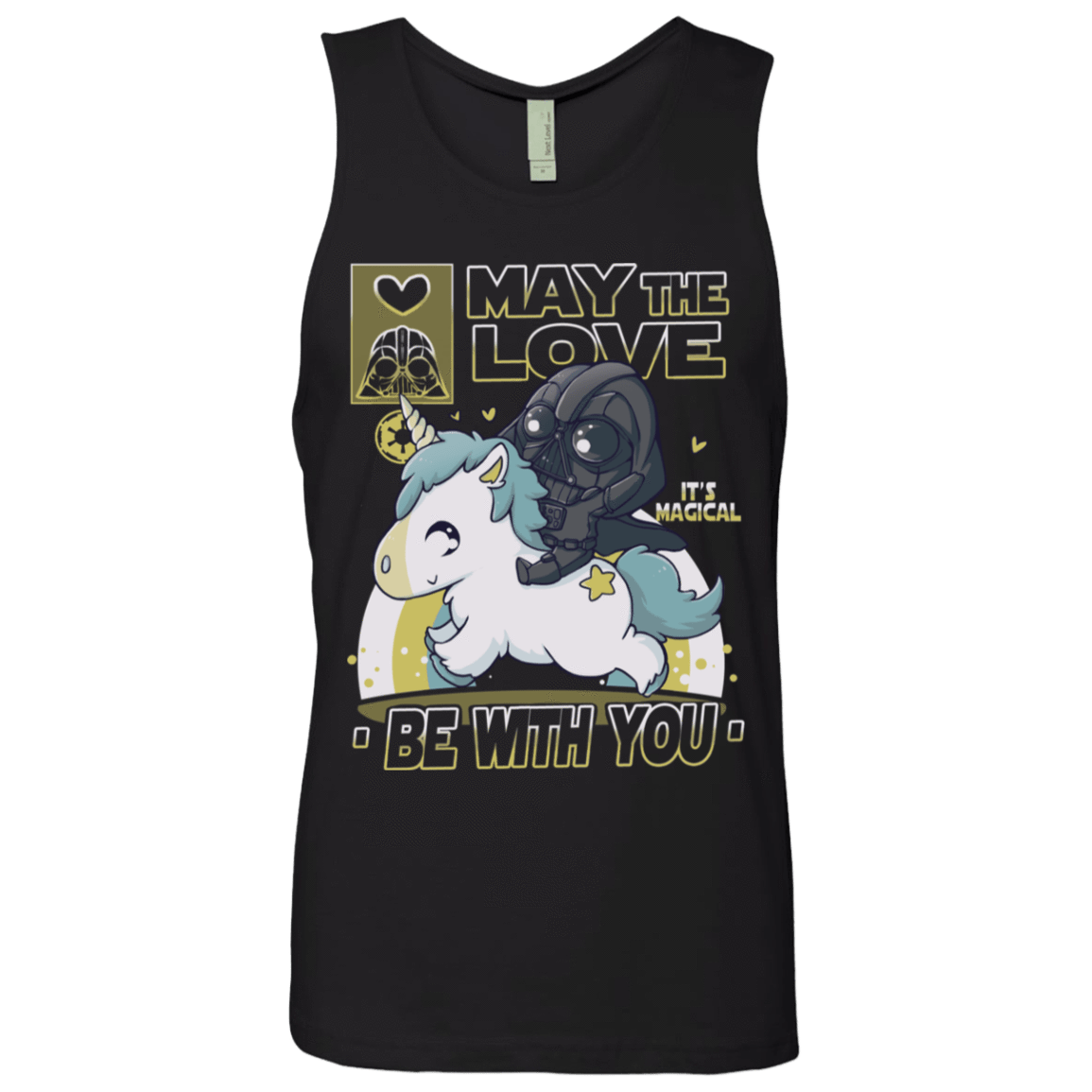 T-Shirts Black / S May the Love Men's Premium Tank Top