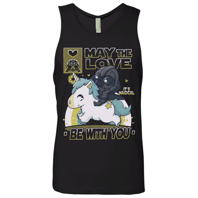 T-Shirts Black / S May the Love Men's Premium Tank Top