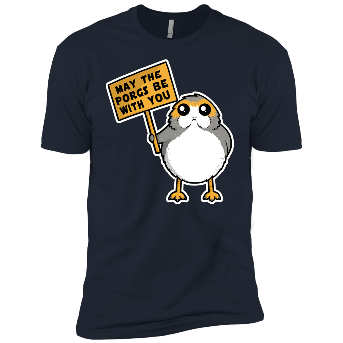 T-Shirts Midnight Navy / YXS May The Porgs Be With You Boys Premium T-Shirt