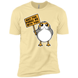 T-Shirts Banana Cream / X-Small May The Porgs Be With You Men's Premium T-Shirt