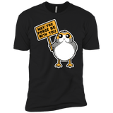 T-Shirts Black / X-Small May The Porgs Be With You Men's Premium T-Shirt