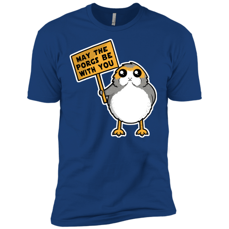 T-Shirts Royal / X-Small May The Porgs Be With You Men's Premium T-Shirt