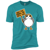 T-Shirts Tahiti Blue / X-Small May The Porgs Be With You Men's Premium T-Shirt