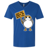T-Shirts Royal / X-Small May The Porgs Be With You Men's Premium V-Neck