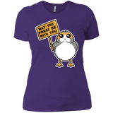 T-Shirts Purple / X-Small May The Porgs Be With You Women's Premium T-Shirt