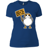 T-Shirts Royal / X-Small May The Porgs Be With You Women's Premium T-Shirt