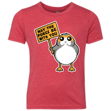 T-Shirts Vintage Red / YXS May The Porgs Be With You Youth Triblend T-Shirt