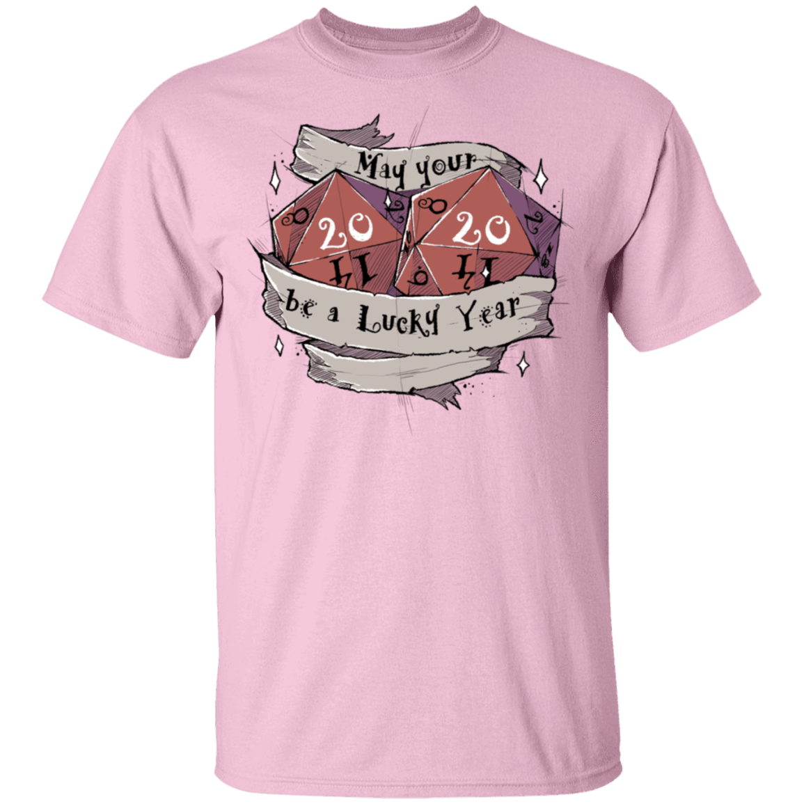 T-Shirts Light Pink / S May Your 2020 Be A Lucky Year T-Shirt
