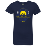 T-Shirts Midnight Navy / YXS Maze Metropolis Girls Premium T-Shirt