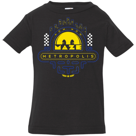 T-Shirts Black / 6 Months Maze Metropolis Infant Premium T-Shirt