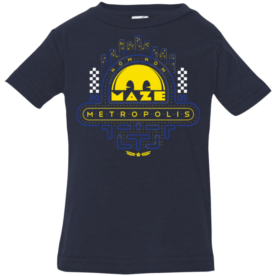 T-Shirts Navy / 6 Months Maze Metropolis Infant Premium T-Shirt