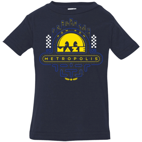 T-Shirts Navy / 6 Months Maze Metropolis Infant Premium T-Shirt