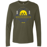 T-Shirts Military Green / Small Maze Metropolis Men's Premium Long Sleeve