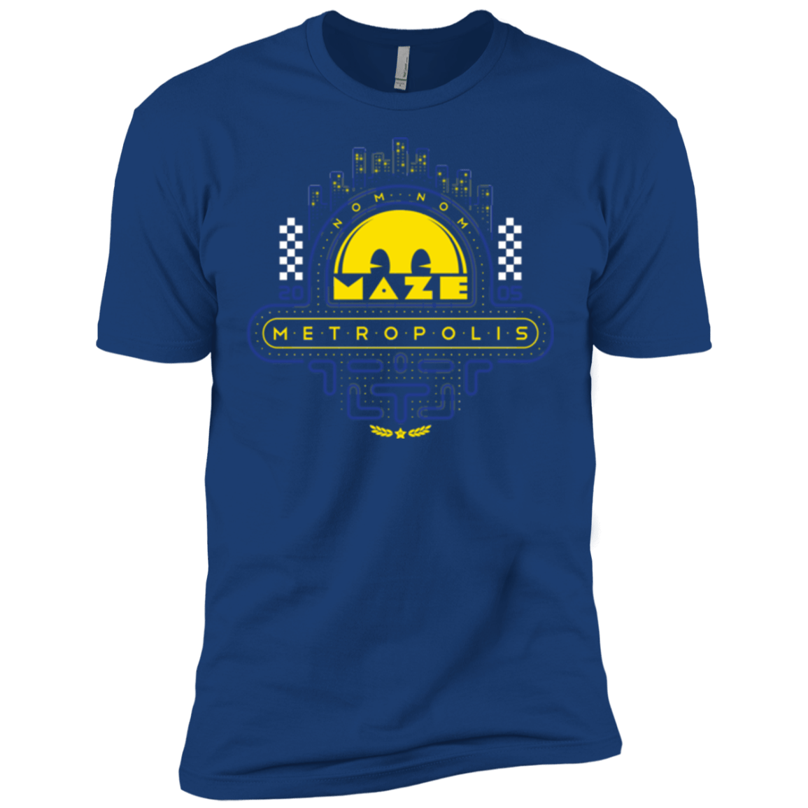 T-Shirts Royal / X-Small Maze Metropolis Men's Premium T-Shirt