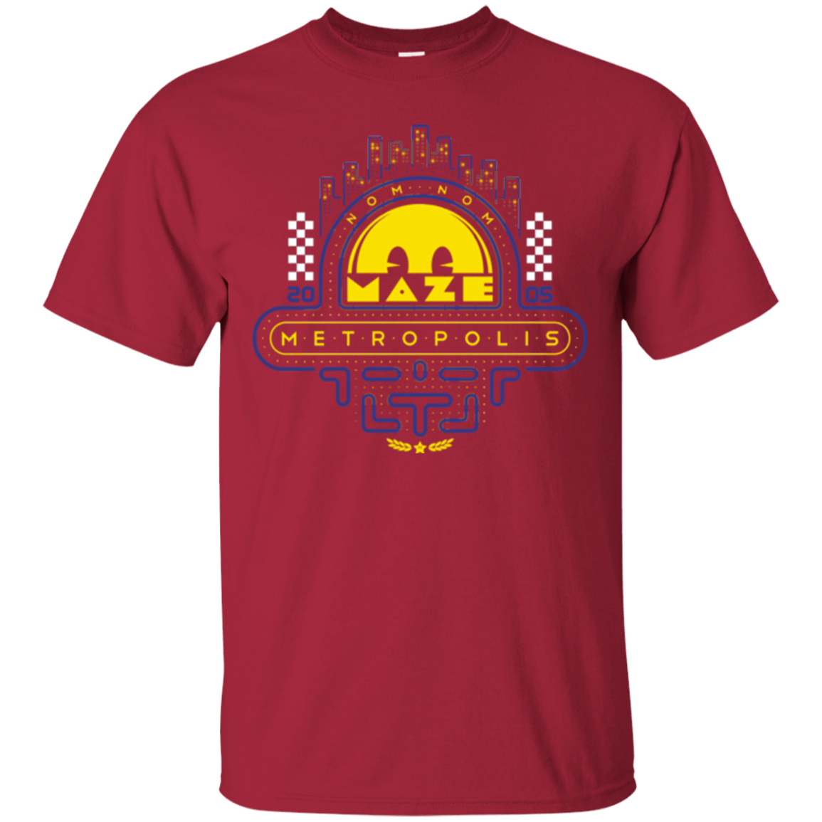 T-Shirts Cardinal / Small Maze Metropolis T-Shirt