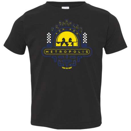 T-Shirts Black / 2T Maze Metropolis Toddler Premium T-Shirt