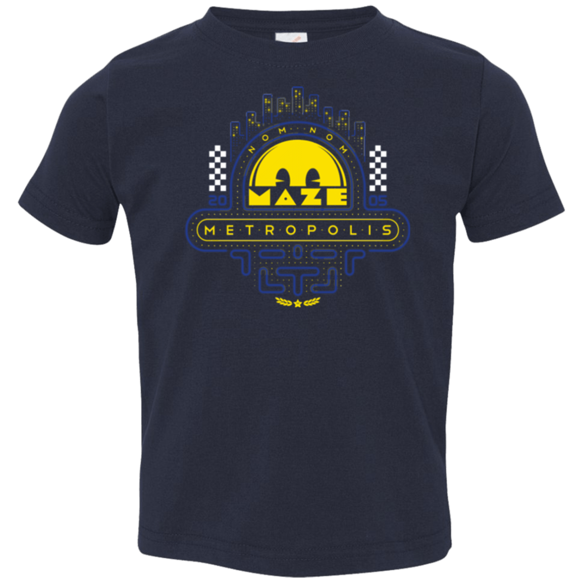 T-Shirts Navy / 2T Maze Metropolis Toddler Premium T-Shirt