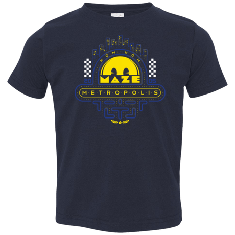 T-Shirts Navy / 2T Maze Metropolis Toddler Premium T-Shirt