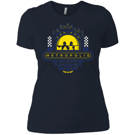 T-Shirts Midnight Navy / X-Small Maze Metropolis Women's Premium T-Shirt