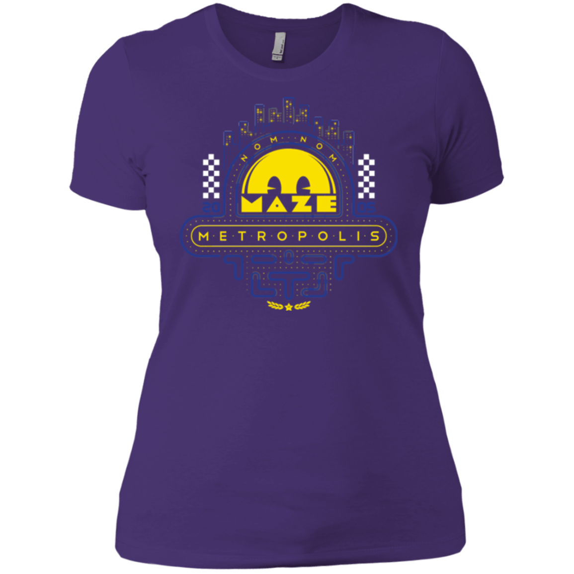 T-Shirts Purple / X-Small Maze Metropolis Women's Premium T-Shirt