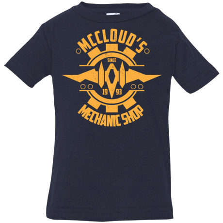 T-Shirts Navy / 6 Months McCloud Mechanic Shop Infant Premium T-Shirt