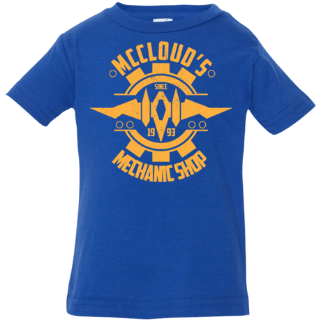 T-Shirts Royal / 6 Months McCloud Mechanic Shop Infant Premium T-Shirt