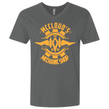 T-Shirts Heavy Metal / X-Small McCloud Mechanic Shop Men's Premium V-Neck