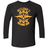 T-Shirts Vintage Black/Vintage Black / X-Small McCloud Mechanic Shop Men's Triblend 3/4 Sleeve